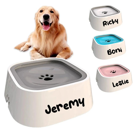 1.5 L Cat Dog Water Bowl - No Spill - Anti-Overflow Water Feeding Dispenser